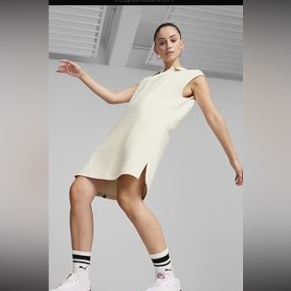 Puma Dresses & Skirts - Puma Cream Mini Dress